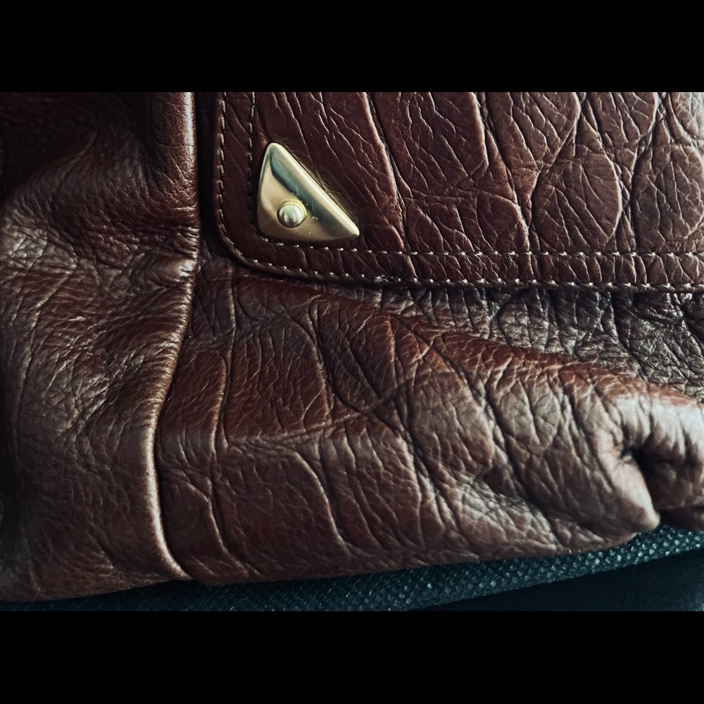 B Makowsky Leather Handle Bag - Picture 9 of 15